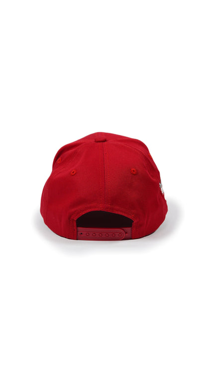 LA Drip Snapback Red