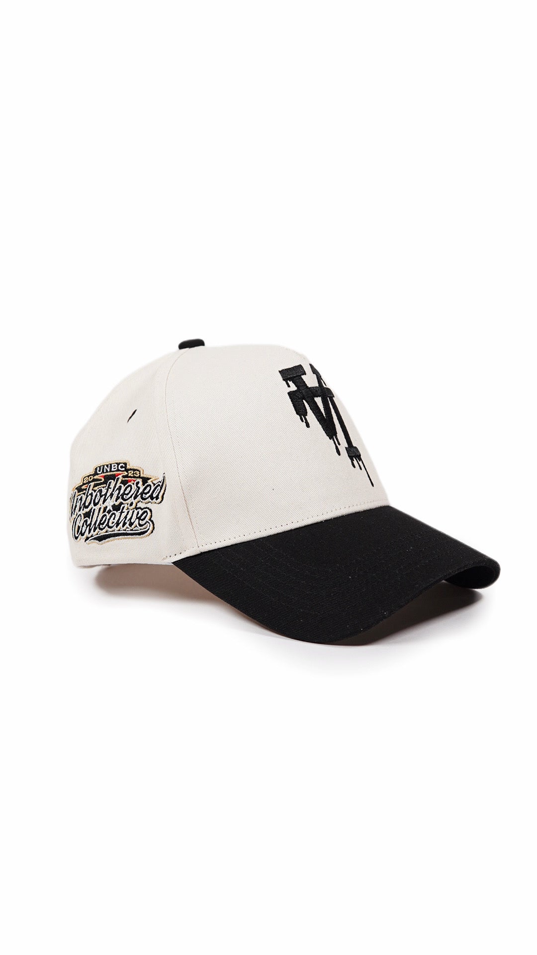 LA Drip Snapback Cream & Black